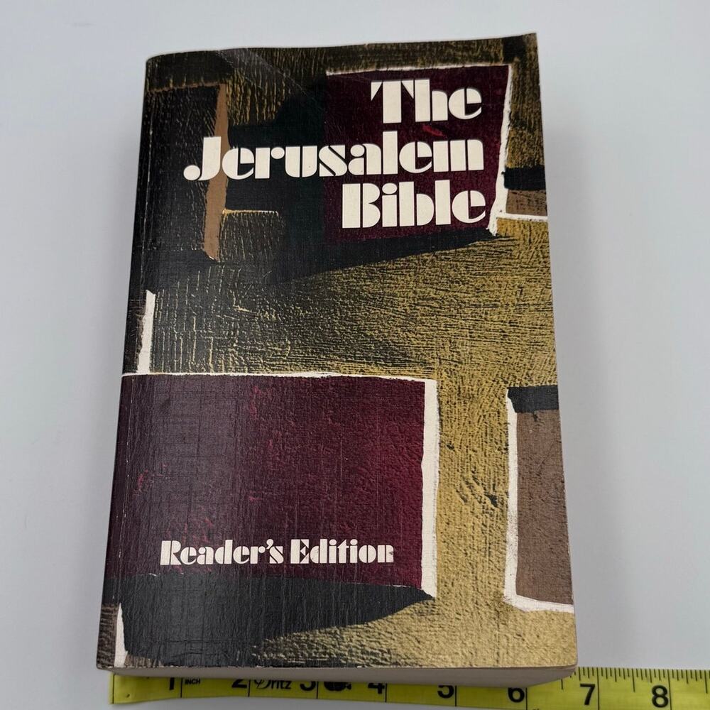 The Jerusalem Bible Reader's Edition Vintage '70s Catholic Softcover